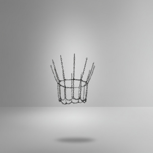 Сетка баскетбольная металлическая антивандальная