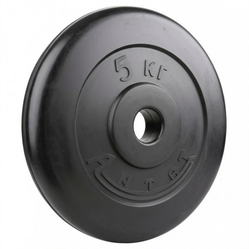 Обрезиненный диск Антат 5 кг, 26 мм 