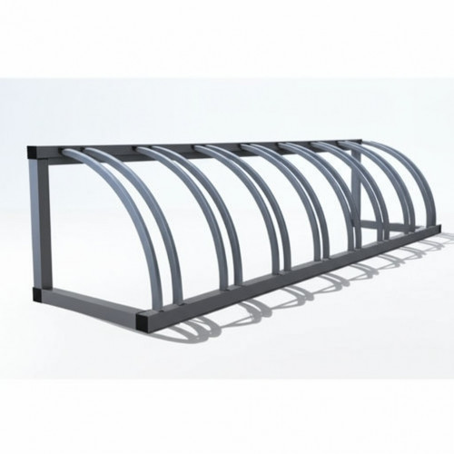 Парковка для велосипедов на 10 мест (закруглённая)