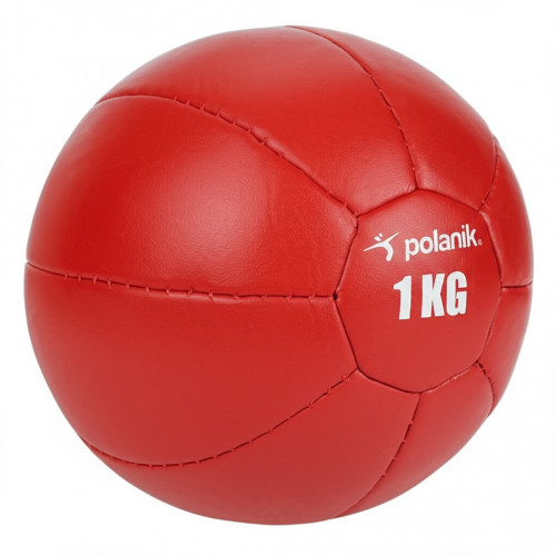 Медицинбол 1 кг, (искусственная кожа)