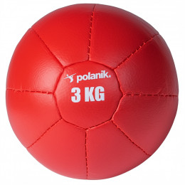 Медицинбол 3 кг, искусственная кожа