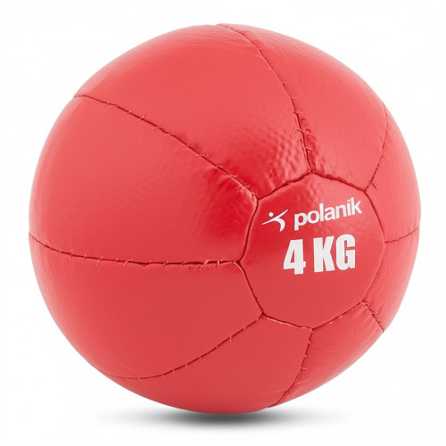 Медицинбол 4 кг, (искусственная кожа)