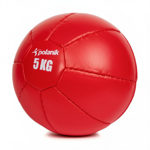 Медицинбол 5 кг, (искусственная кожа)