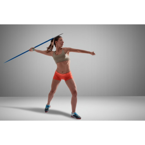 Копье женское для метания, 220-230см, 600г