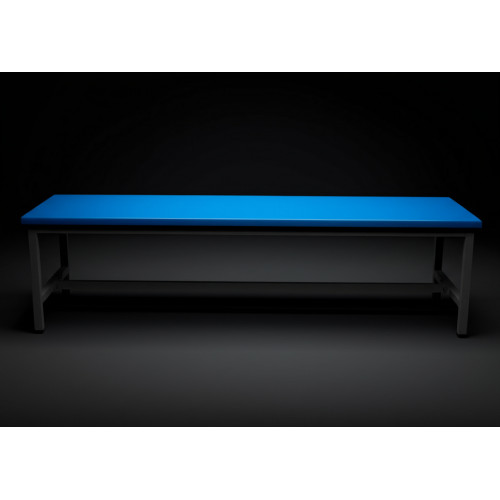 Скамейка для раздевалок без спинки "кушетка" мягкая 1,0м