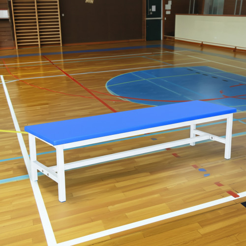 Скамейка для раздевалок без спинки "кушетка" мягкая 2,0м