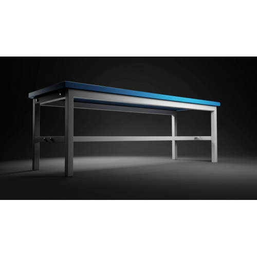 Скамейка для раздевалок без спинки "кушетка" мягкая 1,5м