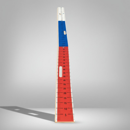 Складная линейка для прыжков с места