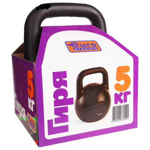 Гиря виниловая 5 килограмм