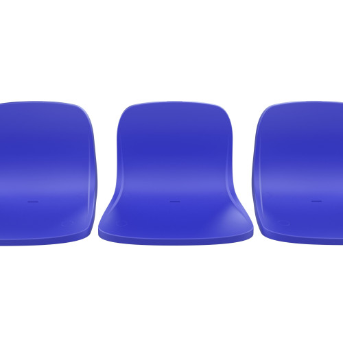 Сидение/кресло пластиковое ИСКРА - 4 крепления