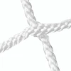 Сетка заградительная полиамидная (ПА) 100х100 мм, нить 2.0 мм, белая